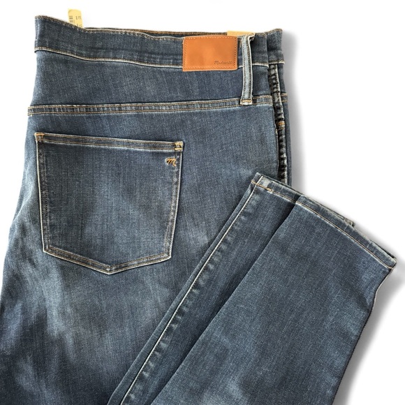 NEW Madewell High Rise Skinny Jeans 10" in Danny Wash: TENCEL Denim - Picture 9 of 11